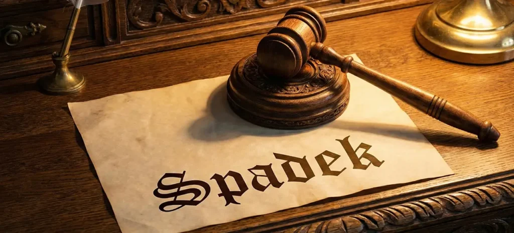 Dział spadku Tarnów - symbole podziału majątku